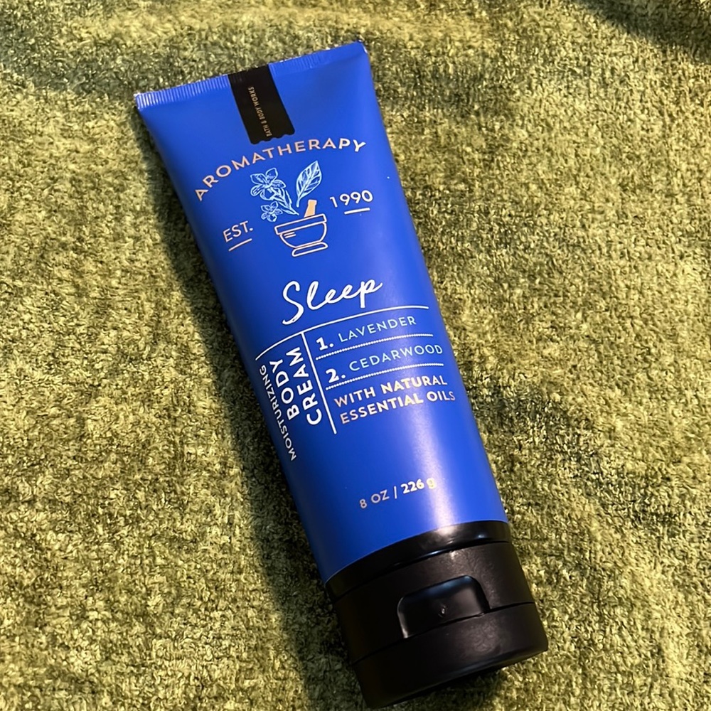 Bath and Body works sleep lotion